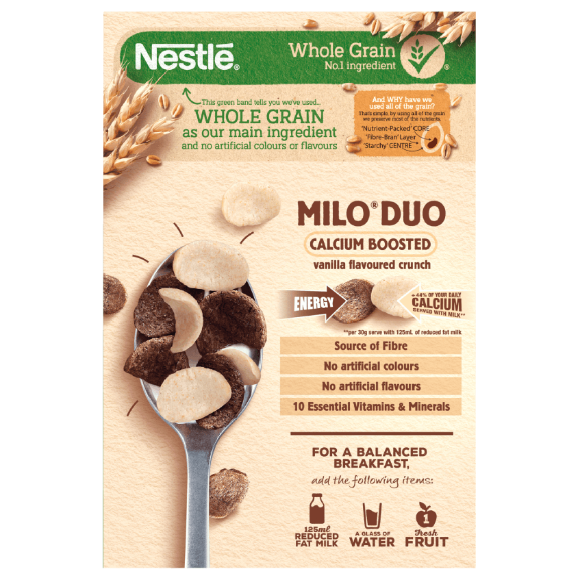 MILO® Duo Breakfast Cereal MILO® New Zealand